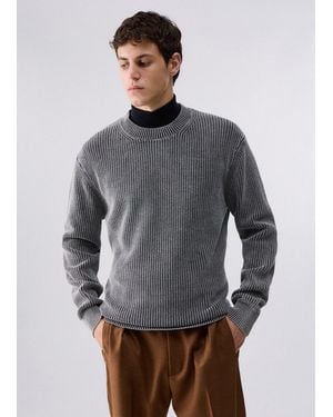 Liu Jo Stonewash-Pullover - Grau