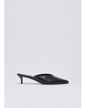 Liu Jo Mules Mit Logo - Weiß