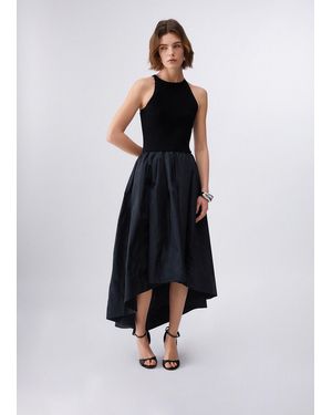 Liu Jo Liu Jo Robe Longue En Taffetas - Noir