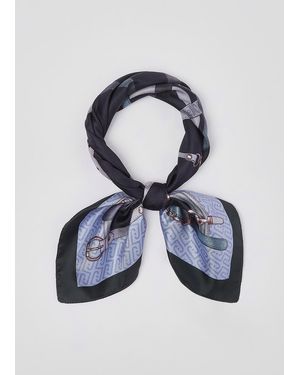 Liu Jo Foulard Piccolo Con Stampa - Blu
