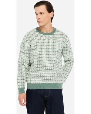 Liu Jo Liu Jo Pull Jacquard En Chenille - Vert
