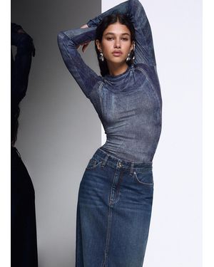 Liu Jo Crop-Top - Azul