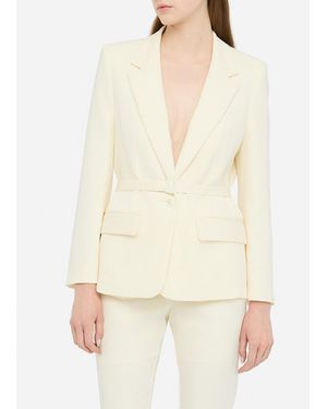 Liu Jo Blazer Con Cintura - Neutro