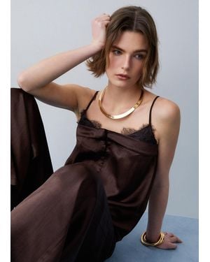 Liu Jo Liu Jo Starres Halsband Mit Logo - Schwarz