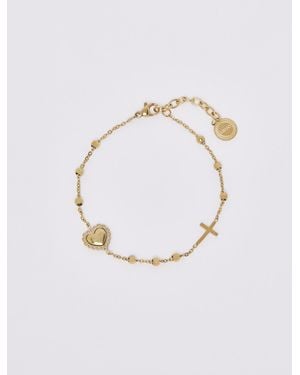 Liu Jo Pulsera Con Charm - Blanco