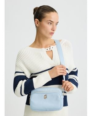 Liu Jo Liu Jo Mittelgroße Umhängetasche Aus Nylon - Weiß