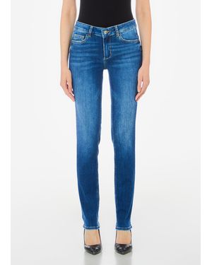 Liu Jo Liu Jo Jean Slim Bottom Up - Bleu