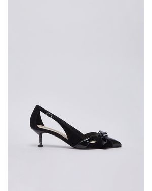 Liu Jo Glitzer-Pumps Mit Cut-Outs - Weiß