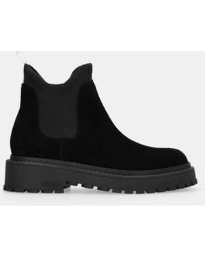 Liu Jo Liu Jo Bottines Beatles En Daim - Noir