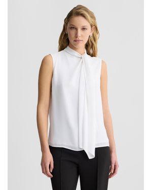 Liu Jo Liu Jo Top In Georgette - Bianco