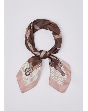 Liu Jo Foulard Petit Format Avec Imprimé - Rose