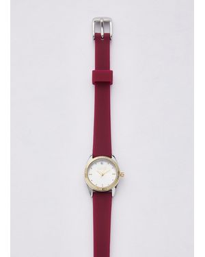 Liu Jo Reloj Fino De Silicona - Rojo
