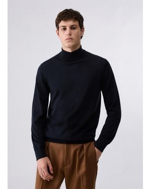 Liu Jo Cuello Alto De Lana Merino - Azul