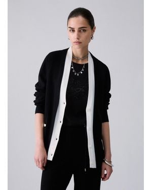 Liu Jo Offenes Strickoberteil - Schwarz
