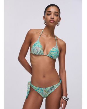 Liu Jo Top A Triangolo Con Stampa - Multicolore
