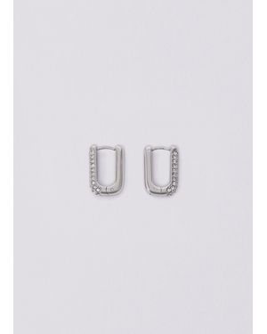 Liu Jo Pendientes Con Brillantitos - Azul