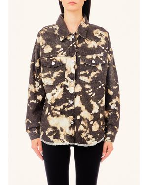 Liu Jo Liu Jo Giacca Overshirt Con Stampa - Neutro