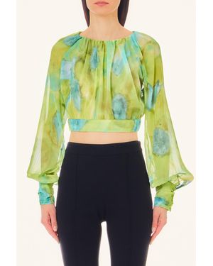 Liu Jo Liu Jo Crop Top Elegante - Blu