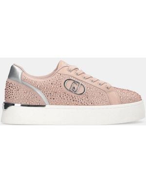 Liu Jo Baskets Entièrement Strassées - Rose
