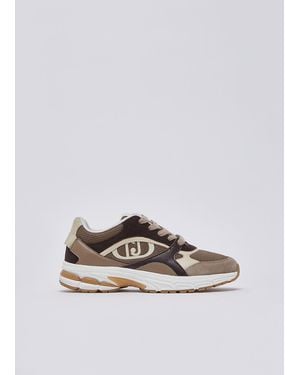 Liu Jo Zapatillas De Ante Y Malla - Blanco