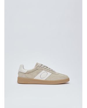 Liu Jo Herren-Sneakers Aus Wildleder - Weiß