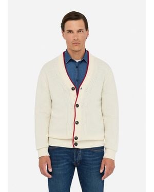 Liu Jo Liu Jo Cardigan Aus Wolle - Weiß