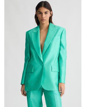 Liu Jo Liu Jo Blazer In Shantung - Verde