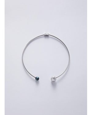 Liu Jo Collana Regolabile Con Perle - Blu