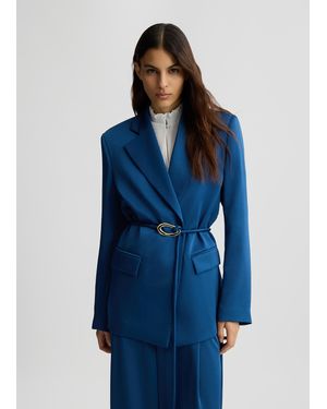 Liu Jo Liu Jo Blazer Blu Con Cintura
