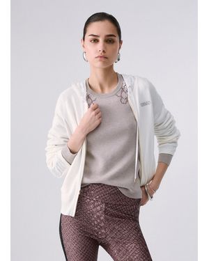 Liu Jo Punto Con Capucha - Gris