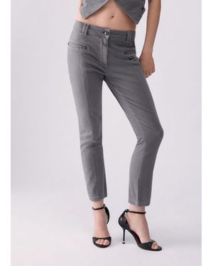 Liu Jo Pantaloni Slim-Fit - Grigio
