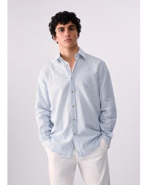 Liu Jo Camicia A Righe - Grigio