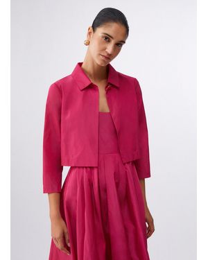 Liu Jo Chaqueta Elegante De Tafetán - Rojo