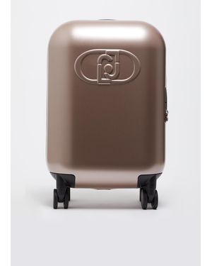 Liu Jo Liu Jo Trolley Petit Format Avec Logo - Marron