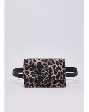 Liu Jo Borsa A Spalla Piccola Animalier - Multicolore
