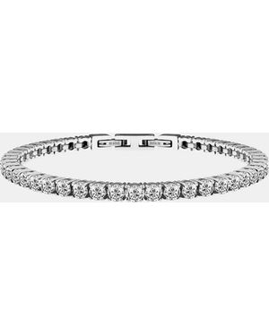 Liu Jo Bracciale Tennis Con Brill - Bianco