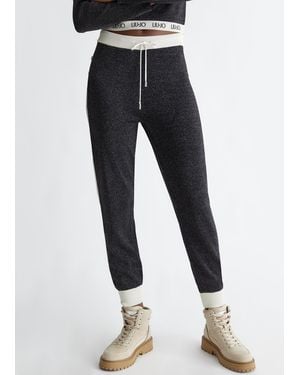 Liu Jo Liu Jo Pantaloni Jogging Lurex® - Blu