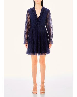 Liu Jo Liu Jo Abito In Pizzo Con Logo - Blu