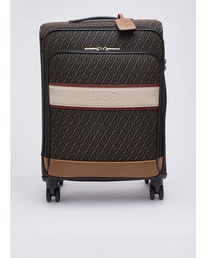 Liu Jo Trolley Monograma Jacquard - Negro