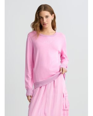 Liu Jo Liu Jo Maglia Rosa A iche Lunghe