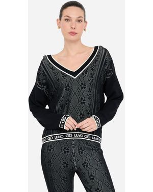 Liu Jo Liu Jo Pullover Liu Jo Better - Schwarz