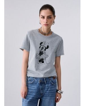 Liu Jo T-Shirt Imprimé - Gris