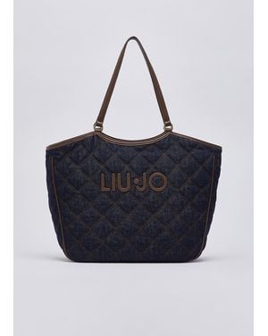 Liu Jo Tote Bag Grande - Blu