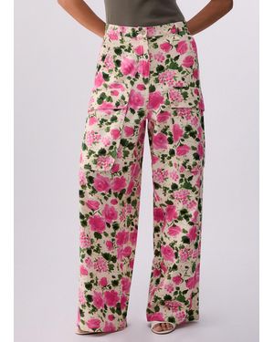 Liu Jo Pantalón Cargo - Rosa