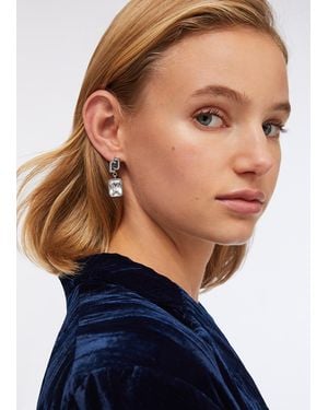 Liu Jo Pendientes Con Cristal De Vidrio - Azul