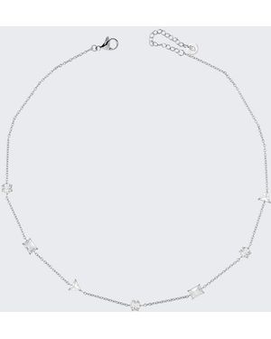 Liu Jo Collar Con Strass - Blanco