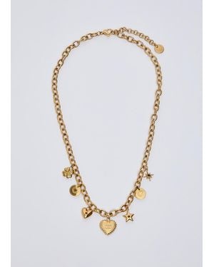 Liu Jo Collar Con Charms Simbólicos - Azul