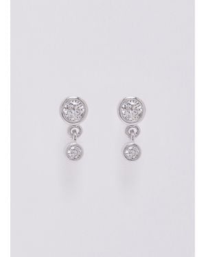 Liu Jo Pendientes De Con Brill - Azul