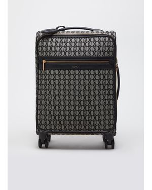 Liu Jo Liu Jo Grand Trolley Avec Logo En Allover - Noir