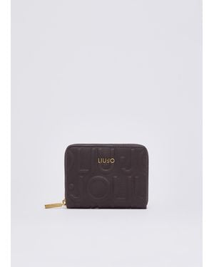 Liu Jo Portafoglio Piccolo Con Logo - Bianco